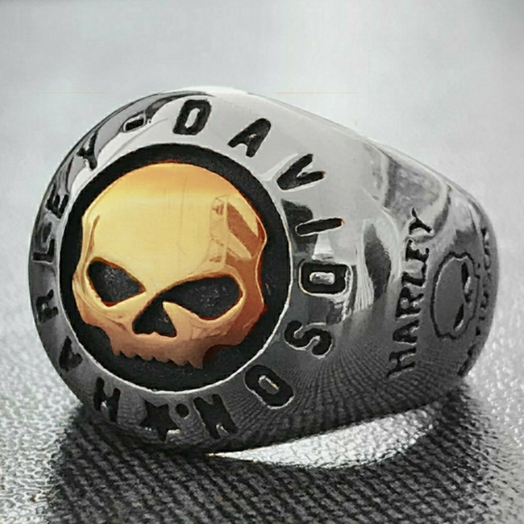 Harley-Davidson Limited Gold Willy G Ring NWT - Picture 2 of 3
